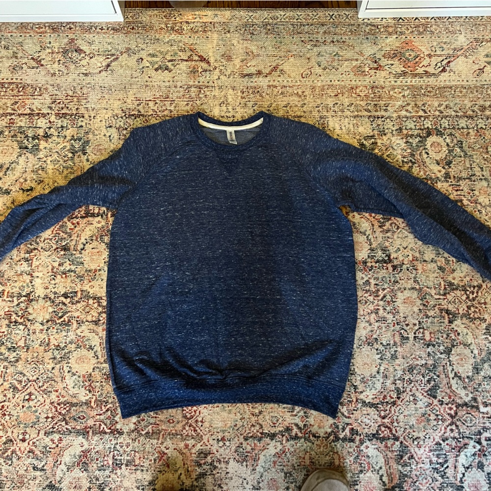 Jerzees Heathered Navy Sweatshirt